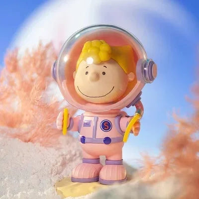 Juguetes POP MART de la serie Snoopy Space (caja sorpresa aleatoria)
