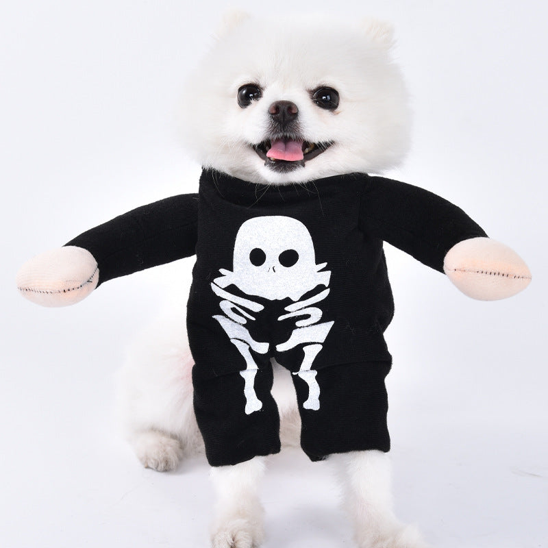 Divertido disfraz de Halloween para mascotas