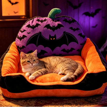 Sofa cama para perros y gatos EDICION HALLOWEEN