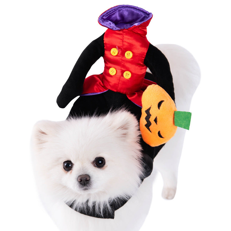 Divertido disfraz de Halloween para mascotas