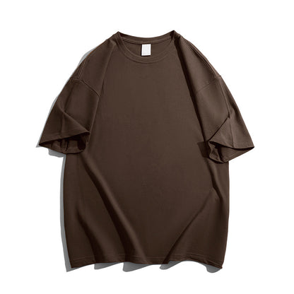 Camiseta de algodon de corte holgado para hombre