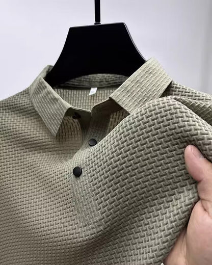 Camisa polo de manga corta para hombre (estilo casual)