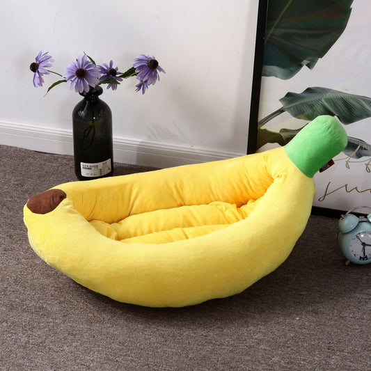 Cama para mascotas con dise�o de dibujos animados, desmontable y lavable