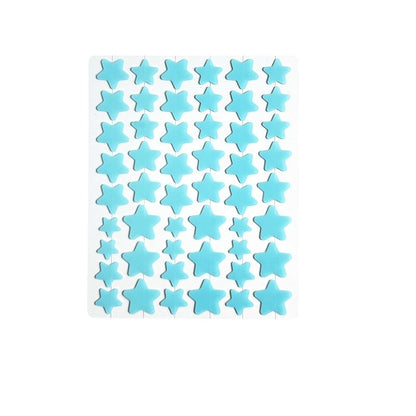 Parches coloridos para el acn� con forma de estrella