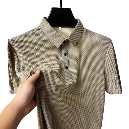 Camisa polo de manga corta para hombre (estilo casual)