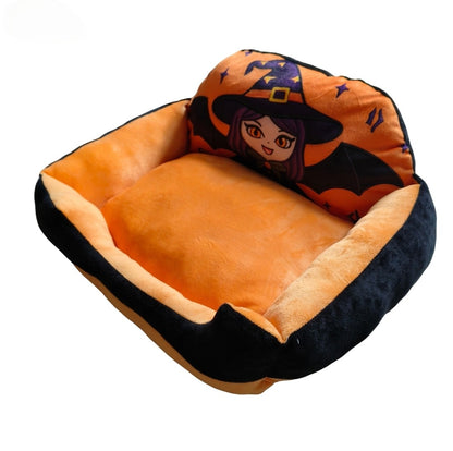 Sofa cama para perros y gatos EDICION HALLOWEEN