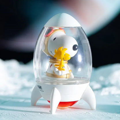 Juguetes POP MART de la serie Snoopy Space (caja sorpresa aleatoria)