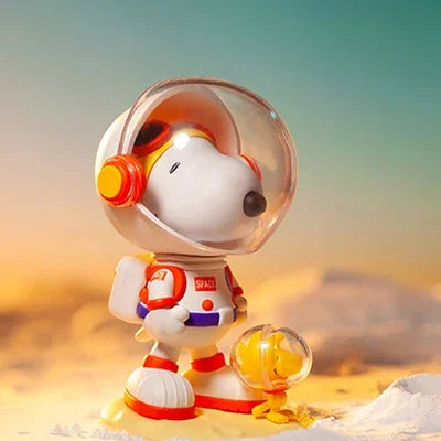 Juguetes POP MART de la serie Snoopy Space (caja sorpresa aleatoria)