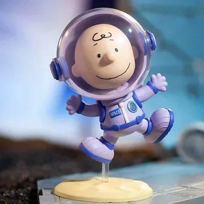 Juguetes POP MART de la serie Snoopy Space (caja sorpresa aleatoria)
