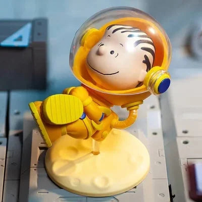 Juguetes POP MART de la serie Snoopy Space (caja sorpresa aleatoria)