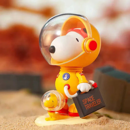 Juguetes POP MART de la serie Snoopy Space (caja sorpresa aleatoria)