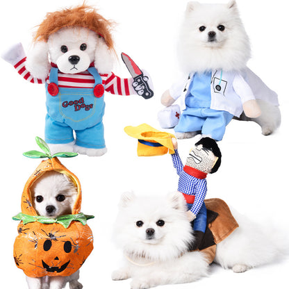 Divertido disfraz de Halloween para mascotas