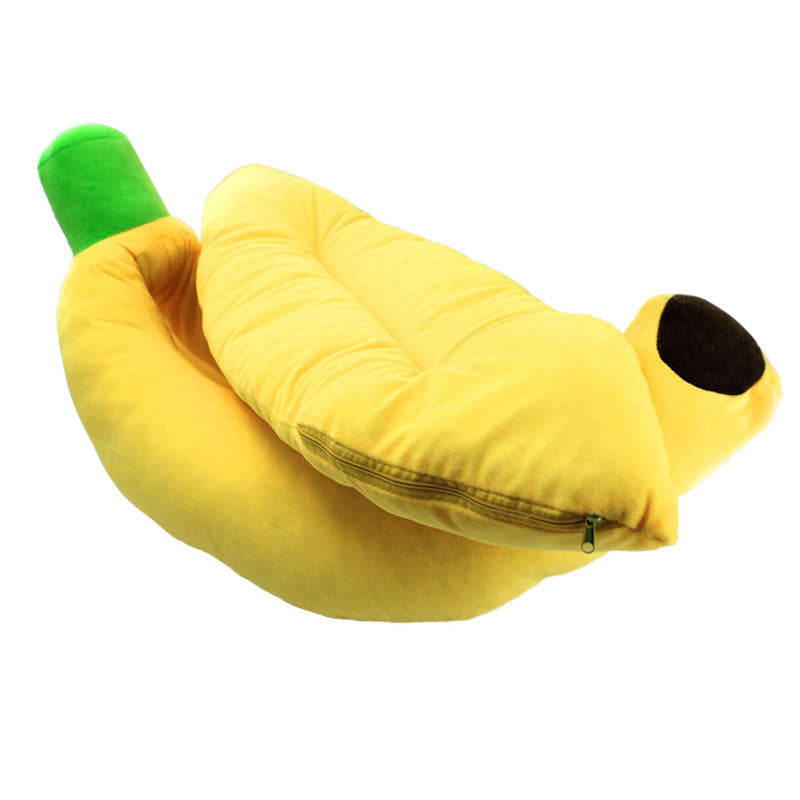 Cama para mascotas con dise�o de dibujos animados, desmontable y lavable