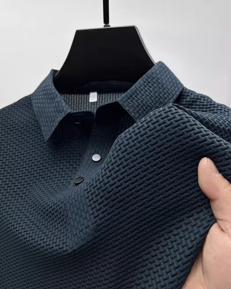 Camisa polo de manga corta para hombre (estilo casual)