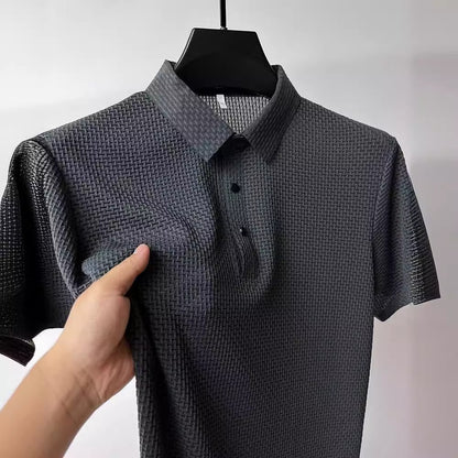 Camisa polo de manga corta para hombre (estilo casual)