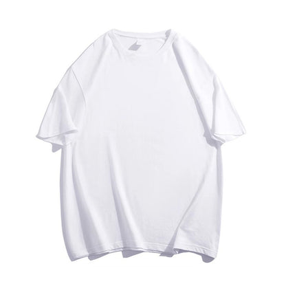 Camiseta de algodon de corte holgado para hombre